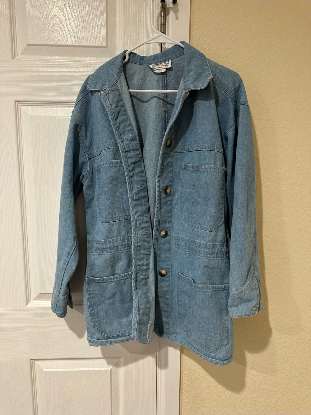 Vintage Made in USA Denim Chore Coat